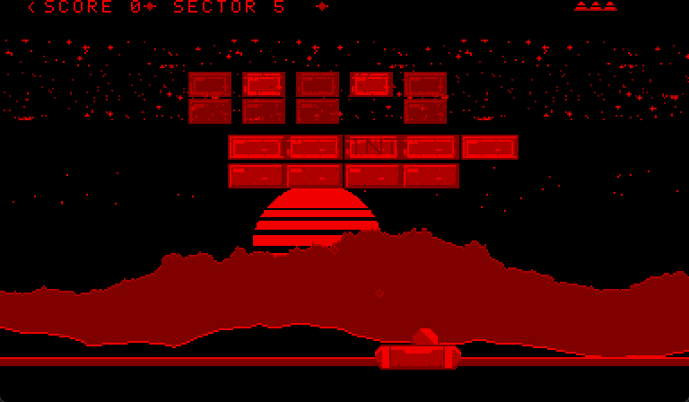 Sector 5: two shelves of structures at two depths