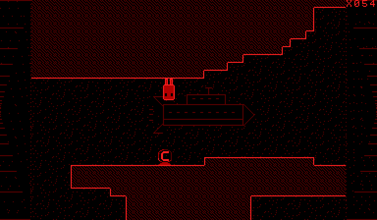 VVVVVV: Red Shift, Outside zone
